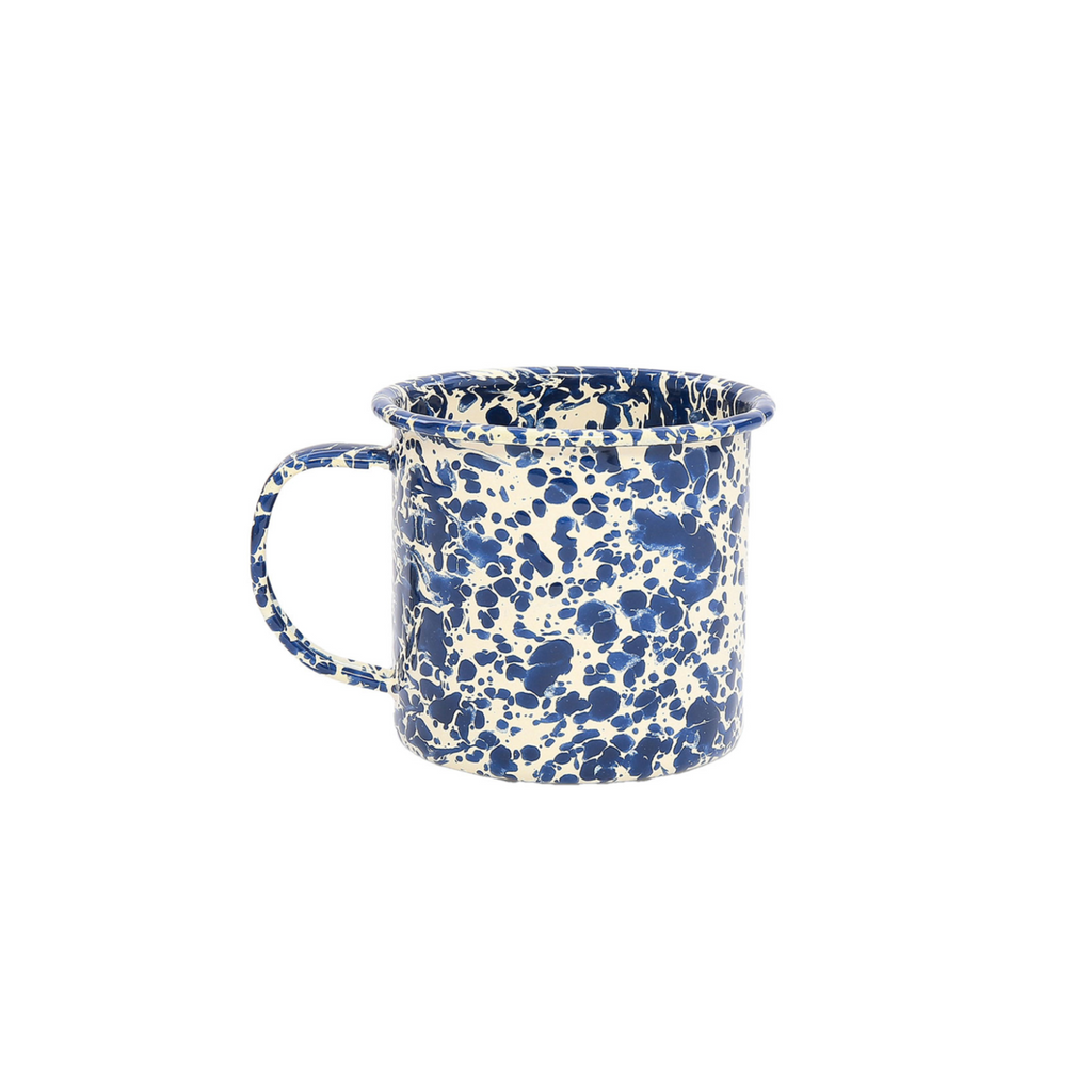 Enamel Splatter Mug - 12 oz