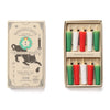 Daiyo Rice Wax Candles - Holiday Colors