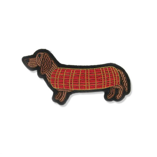 Macon et Lesquoy - Dachshund Dog - Brooch