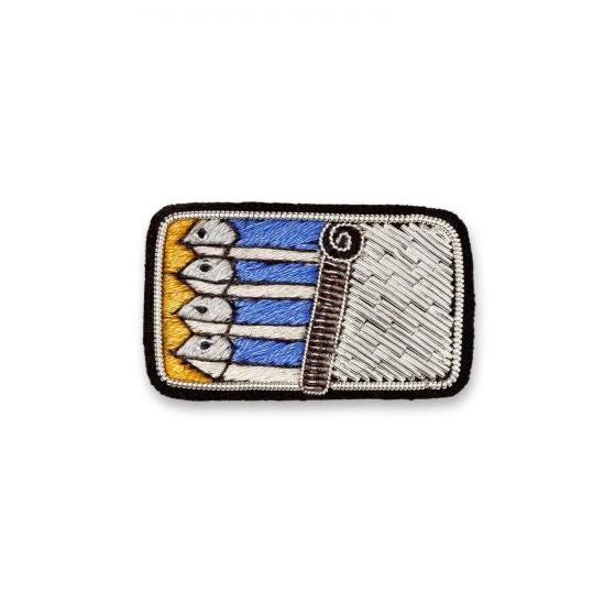 Macon et Lesquoy - Sardine Tin - Brooch