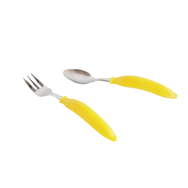 Kids Banana Spoon and Fork  Set - Japan