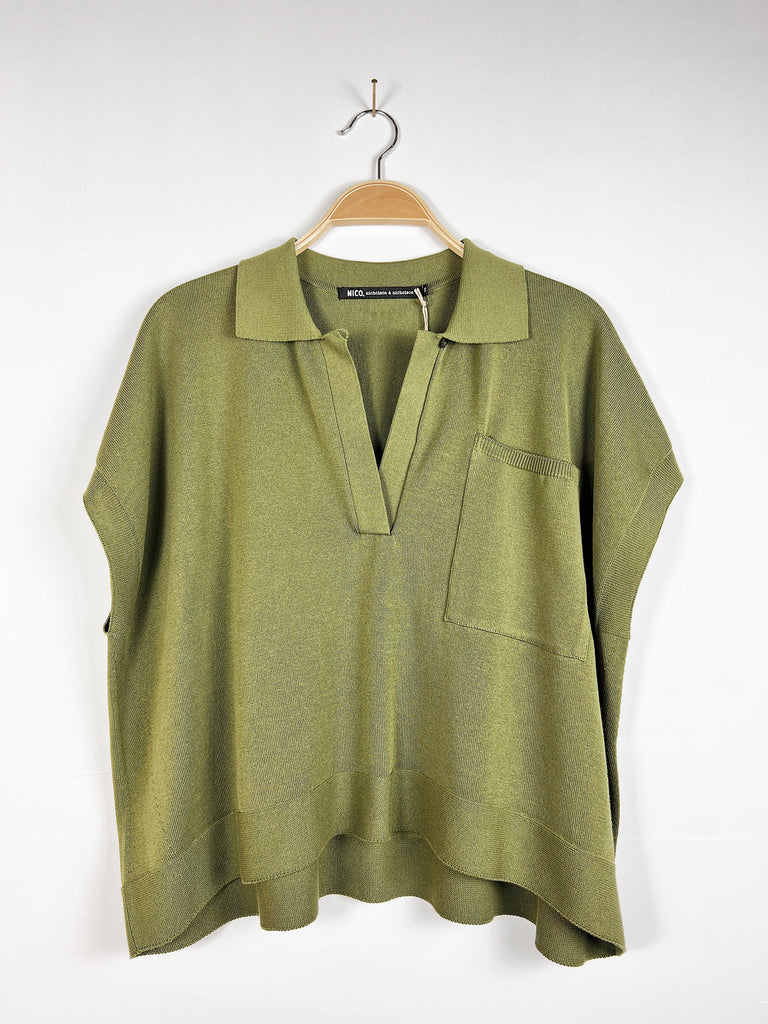 Nicholson & Nicholson - Bella Top - Khaki