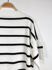 Nicholson & Nicholson - Island Stripe Top - Off Navy